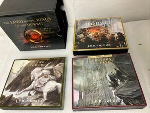 The Lord of the Rings & The Hobbit Audiobook Box Set Audio CD*Missing Fellowship 海外 即決