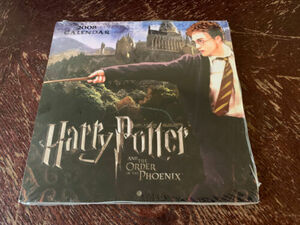 Harry Potter and the Order of the Phoenix 2008 Calendar NEW SEALED 7x7” 海外 即決