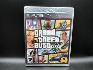 Grand Theft Auto V PS3 PlayStation 3 Brand New - Sealed 海外 即決