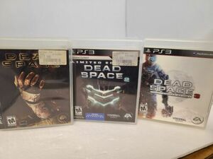 Dead Space 1 2 3 PlayStation 3 PS3 Trilogy Horror Lot Bundle Collection 3 Discs 海外 即決