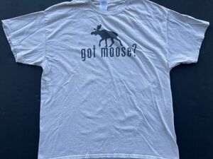 Vintage T Shirt Got Moose Large 海外 即決