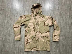 Parka Cold Weather Desert Camouflage Gore-Tex Jacket Men Small- Long 海外 即決