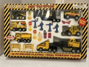 Vintage Remco Tuff Ones Construction 26 Piece Deluxe Playset Super Pack Read 海外 即決