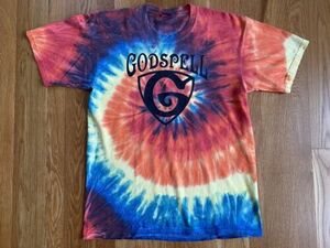 Vintage 90s Godspell Off Broadway Musical Tie Dye T Shirt Promo Anvil Mens Sz M 海外 即決