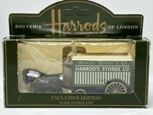 Lledo Diecast Harrods Knightsbridge Souvenir of London Horse Drawn Delivery Cart 海外 即決