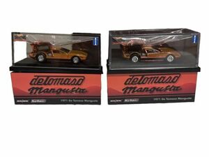 Lot Of Two Hot WHEELS 2021 RLC 1971 De Tomaso Mangusta Orange Low Number 海外 即決