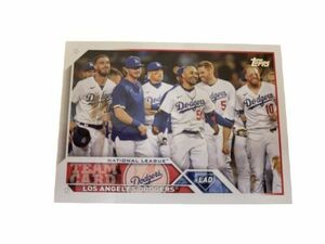 Los Angeles Dodgers Team Card 2023 Topps MLB Baseball #219 Dodger Stadium (X 海外 即決