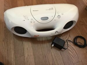 Sony S2 ZS-XN30 Personal Audio Radio CD System Boombox Tested Works With Cord 海外 即決