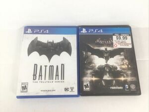 PS4 Batman: Telltale Series & Arkham Knight Lot (Sony PlayStation 4) 海外 即決