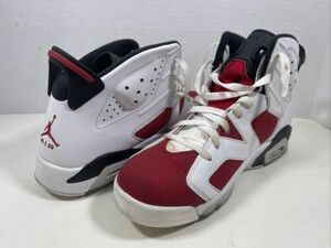 28.5cm(US10.5) - エアジョーダン 6 Retro 2014 Carmine 海外 即決