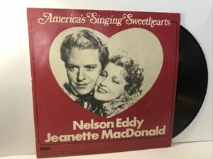 America’s Singing Sweethearts Nelson Eddy DV 1-0301 LP 12in バイナル Record Album 海外 即決