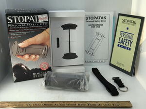 Remington Stopatak Personal Safety Siren Original In Box Never Used No VHS TAPE 海外 即決