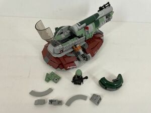 INCOMPLETE FOR PARTS LEGO Star Wars Boba Fett Slave 1 With Minifig 海外 即決