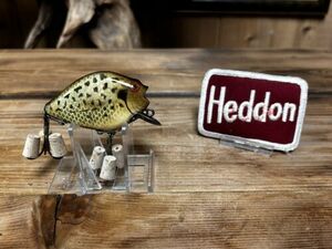 Vintage Heddon Punkinseed 740 CRA Crappie Circa 1940's Wooden Fishing Lure 海外 即決