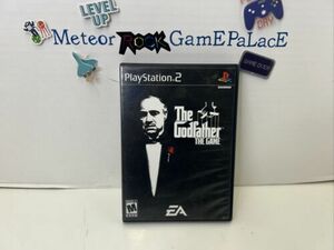 The Godfather (Sony PlayStation 2 PS2 2006) Complete CIB w/Map Game - 海外 即決