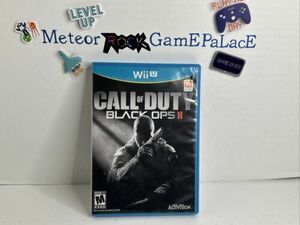 Call of Duty Black Ops 2 II Wii U CIB Complete ( Fast Same Day Shipping ) 海外 即決