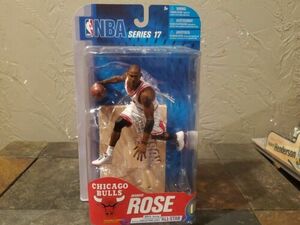 DERRICK ROSE McFarlane Series 17 Chicago Bulls NBA #d out of 100 WHITE JERSEY 海外 即決