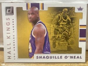 2017-18 Donruss Hall Kings Shaquille O'Neal Insert Los Angeles Lakers #19 HOF 海外 即決