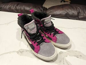 バンズ Sk8-Hi 46 MTE DX MTE/LILAC GREY/オブシディアン VN0A3DQ5TU9 UNISEX Women's size 8 海外 即決