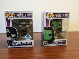 What If...? Funko Lot - Zombie Captain America 948 And Gamora With Blade 970 海外 即決