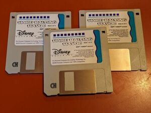 Disney Hare Raising Havoc IBM Tandy 3.5" Floppy Disk PC Game (3 Disks) 海外 即決