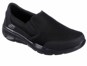 SKECHERS MEN'S SHOE 30cm(US12) M EQUALIZER 3.0 SLIP ON SNEAKER ブラック 新品 海外 即決