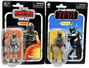 Boba Fett Action Figures Set Of 2 Star Wars Vintage Collection VC09 And VC186 海外 即決