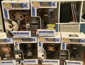 monty python and the holy grail Funko Pop Set Of 6 海外 即決