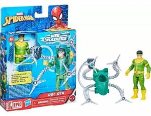 Doc Ock Marvel Spider-Man Epic Hero Series Web Splashers 4" Figure MINT SEALED 海外 即決