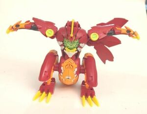 Bakugan Dragonoid Maximus 8-Inch Figure Lights Sounds Battle Planet Working RARE 海外 即決