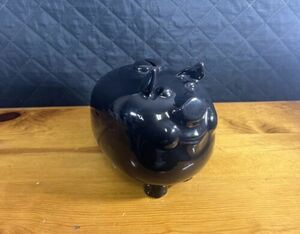Rare Harley Davidson Hog Pig Piggy Bank - All Black - 1982 H-D 海外 即決