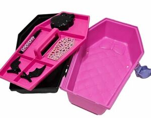 Coffin_ Monster High doll Gore-ganizer Draculaura G3_Storage Case Accessories 海外 即決