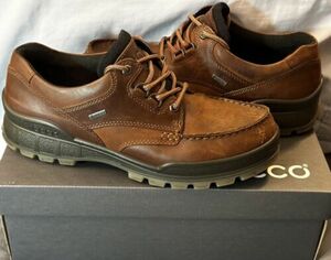 エコー Track 25 Gore-Tex ブラウン レザー Lace Up Waterproof Hiking Shoes Men 22cm(US4)3 海外 即決