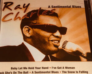 Ray Charles A Sentimental Blues Music Album CD 4C05 海外 即決