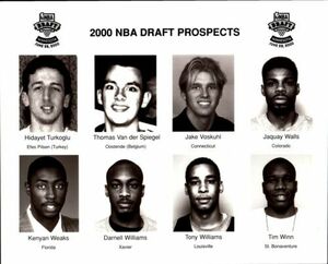 Vintage Press Photo Basketball NBA 2000 Draft Prospects Josh Voskuhl 海外 即決