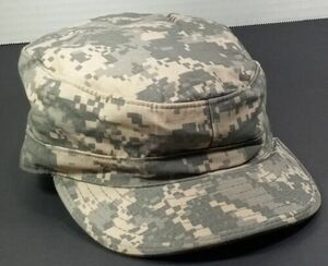 Official US Military Issue Digital Camouflage Patrol Cap (sz: 7) 海外 即決