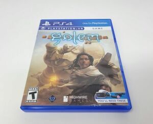 Golem Sony PlayStation 4 PlayStation VR PS4 Tested CIB Complete Free US Ship 海外 即決