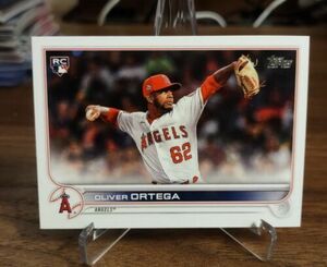 Oliver Ortega 2022 Topps Series 2 Rookie RC #554 Los Angeles Angels 海外 即決