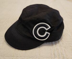 Chicago Cubs '47 Brand Strap Back Womens Official MLB Black Cadet Hat Cap 海外 即決