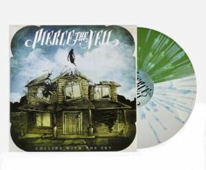 PIERCE THE VEIL - Collide With The Sky, Blue Olive Split Splatter Vinyl 海外 即決