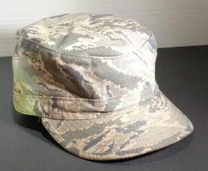 Official US Military Issue Digital Pattern Camouflage Cap (sz: 7-1/8) 海外 即決