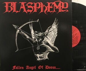 Blasphemy - 堕落天使 / Of Doom LP 2023 Nuclear War Now! - ANTI-GOTH 069 [New] 海外 即決