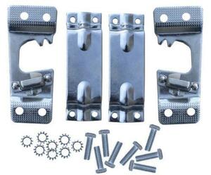 1967-1972 Chevy & Gmc Pickup Blazer Jimmy Door Striker Plate Set 海外 即決