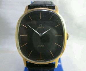 OMEGA DEVILLE CAL.625 GOLDPLATED HANDWIND MENS WATCH SERVICED 海外 即決