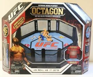 Jakks Pacific UFC Octagon 30"/76cm Official Scale Ring Playset Ultimate Fighting 海外 即決