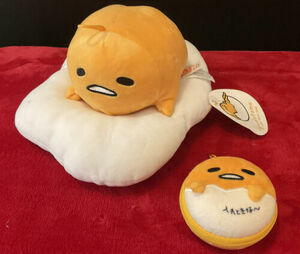 A Very Rare Lot Of 2 Sanrio Gudetama Items 海外 即決