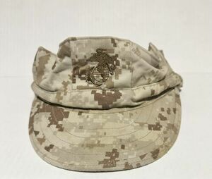 Marine Utility Desert Camo Hat Cap Size Medium Pattern SPM1C1-09-D-N304 海外 即決