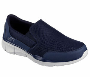 SKECHERS MEN'S SHOE 30cm(US12) M EQUALIZER 3.0 SLIP ON SNEAKER ネイビー 新品 海外 即決