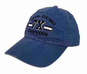 Palo Duro Canyon Tx Caprock Escarpment Ball Cap Adjustable Embroidered Blue Hat 海外 即決