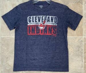 Cleveland Indians Tshirt Kids Youth Size Small 海外 即決